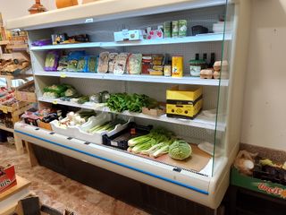 Expositor frigorífico frutas y verduras, refrescos