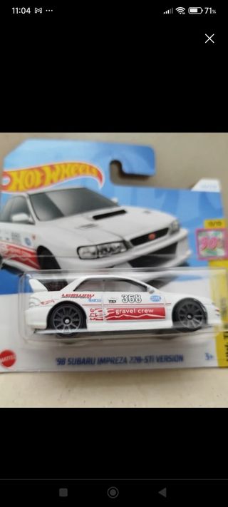 Hot Wheels '98 Subaru Impreza