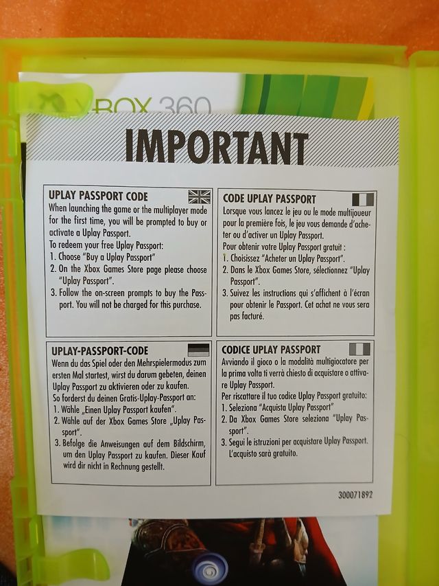 Assassin's Creed Revelations Xbox 360.