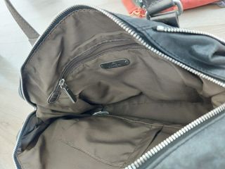 Bolso Kipling gris plata