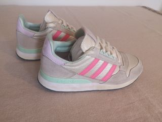 Zapatillas Adidas - Beige/Rosa - 36