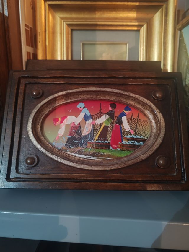 Quadri Naif Bozeglav - 2 pezzi