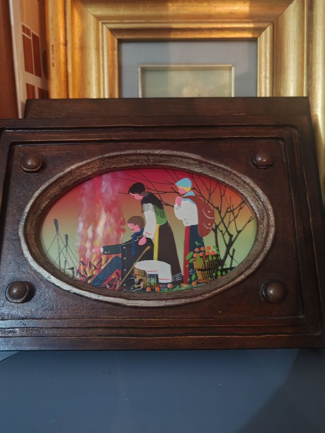 Quadri Naif Bozeglav - 2 pezzi