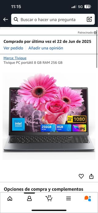 Portátil Tivique 14" 8GB-256GB