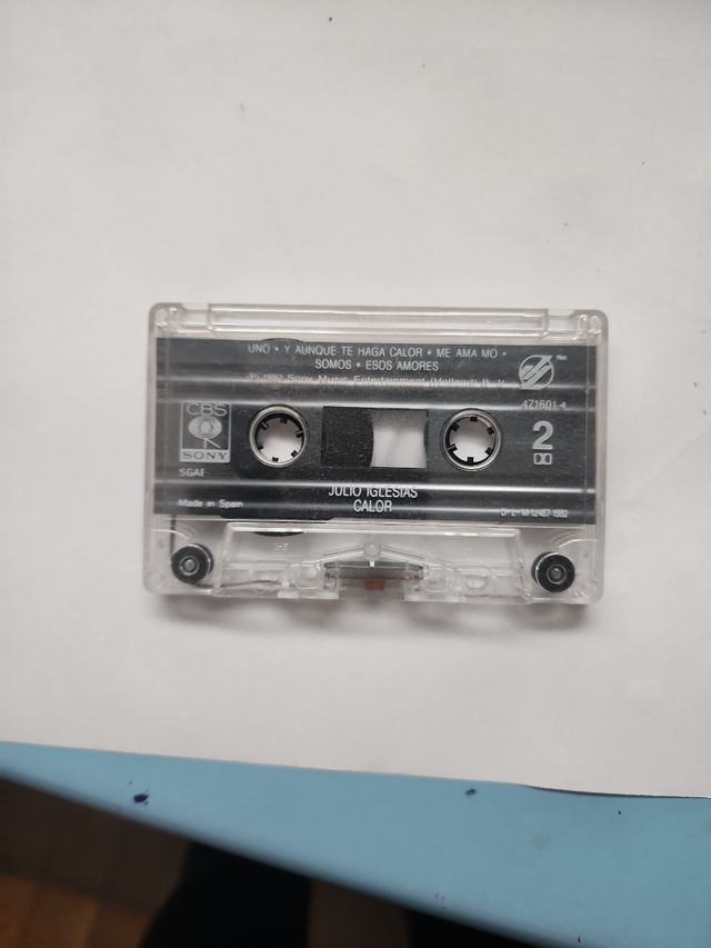 Cassette Julio Iglesias: Calor y Salor