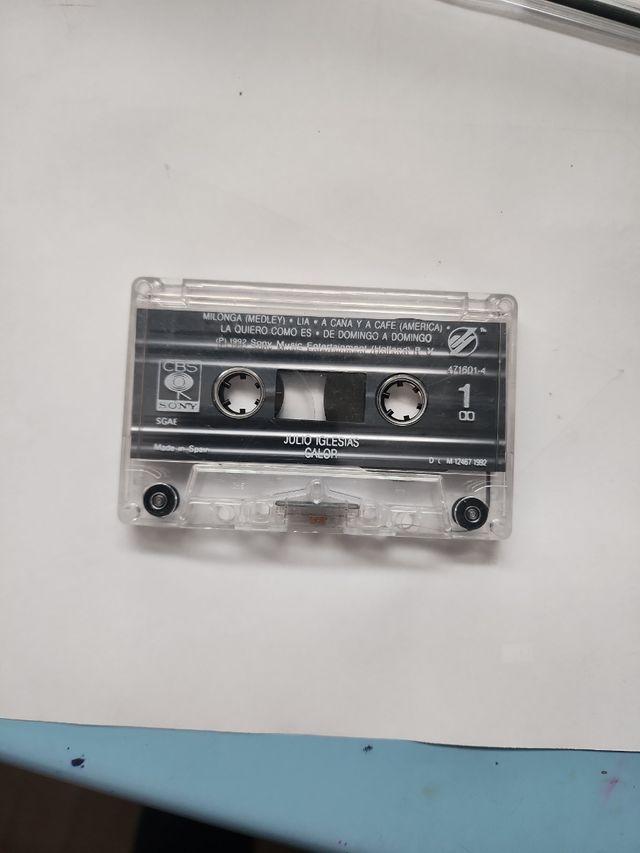 Cassette Julio Iglesias: Calor y Salor