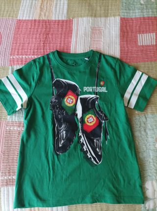 Camiseta Portugal niño