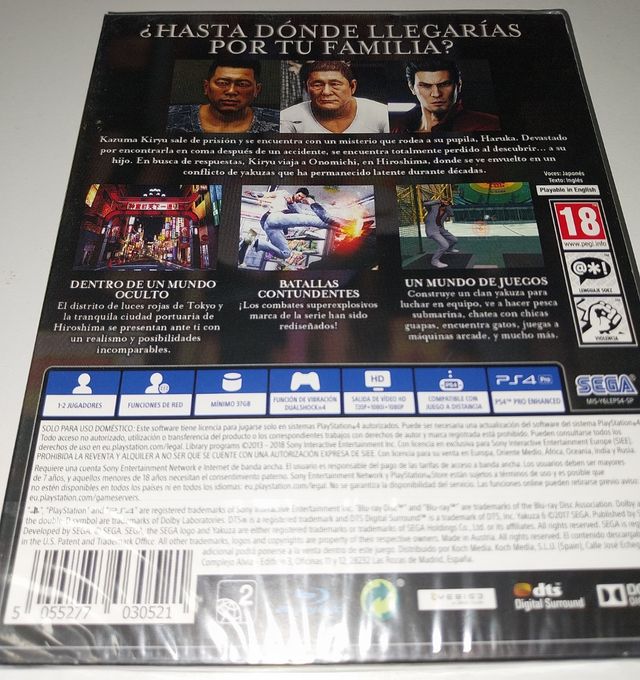 Yakuza 6 PS4 (PlayStation 4) - Edicion Essence Of