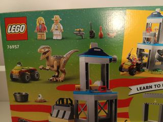 Lego Jurassic Park 76957 Velociraptor Escape