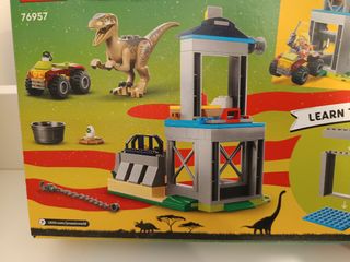 Lego Jurassic Park 76957 Velociraptor Escape