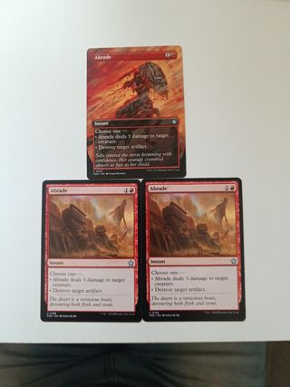 3x Abrade - Magic The Gathering