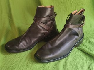 Stivaletti Pelle Marrone Mis. 41