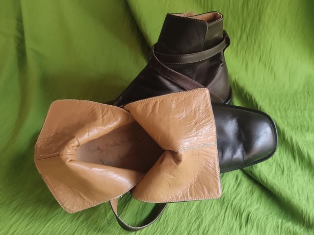 Stivaletti Pelle Marrone Mis. 41