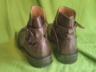 Stivaletti Pelle Marrone Mis. 41