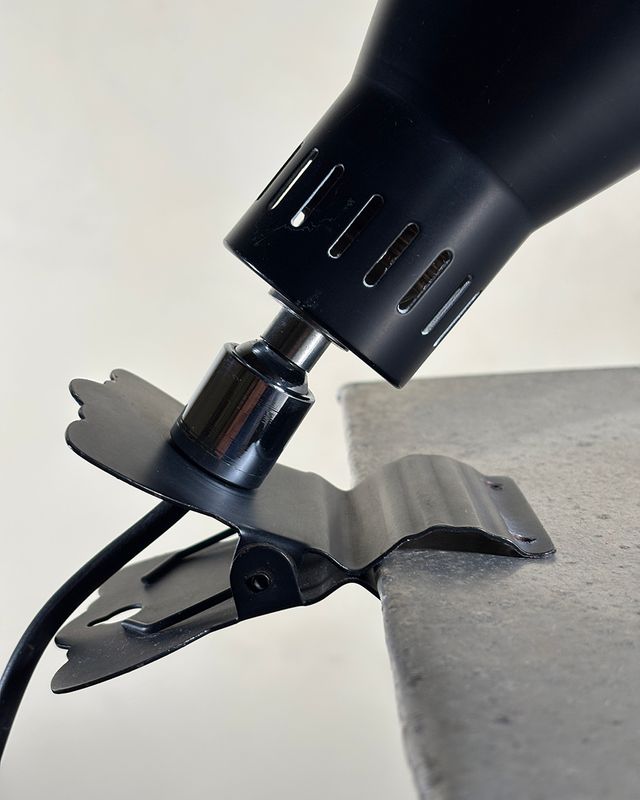 Lampada vintage Stilnovo - metallo nero da parete