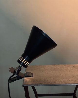 Lampada vintage Stilnovo - metallo nero da parete