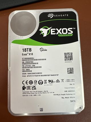 Seagate Exos X18 18TB HDD#5D078W