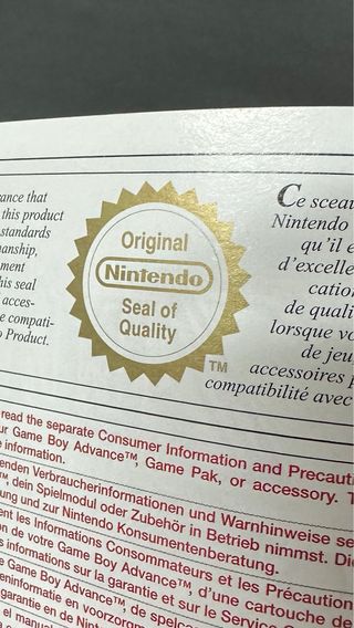Manual Zelda The Minish Cap ORIGINAL GBA