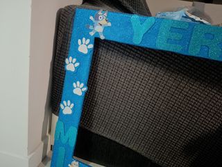 Marco cumpleaños bluey