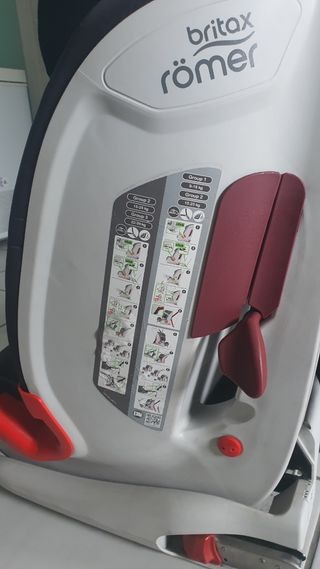 Silla coche Britax Römer 1/2/3
