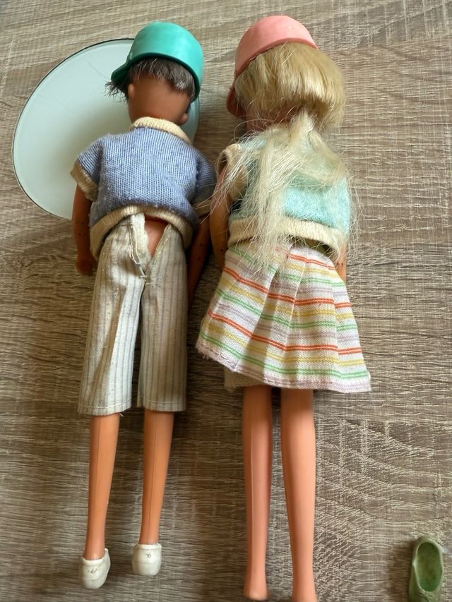 Muñecas Chabel y Dany Supervan