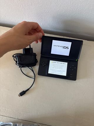 Nintendo DS Lite negra