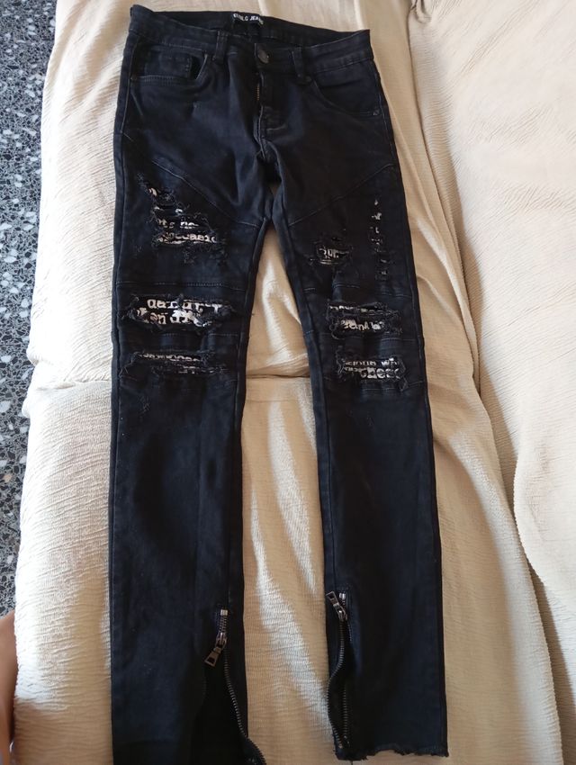 Chándal chico - 1 pantalones vaquero negro 5 chánd