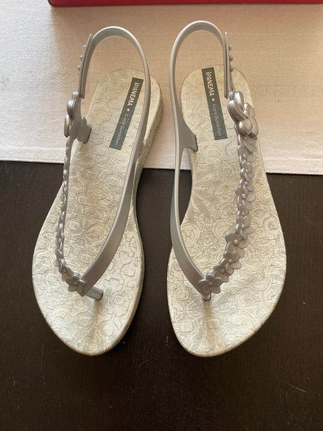 Ipanema - Sandalias plateadas #35/36