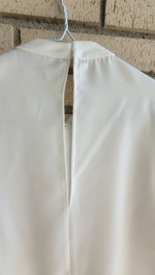 Top corto blanco Zara