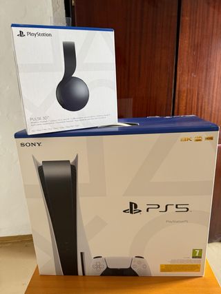 PS5 (PlayStation 5) + Auriculares Pulse 3D