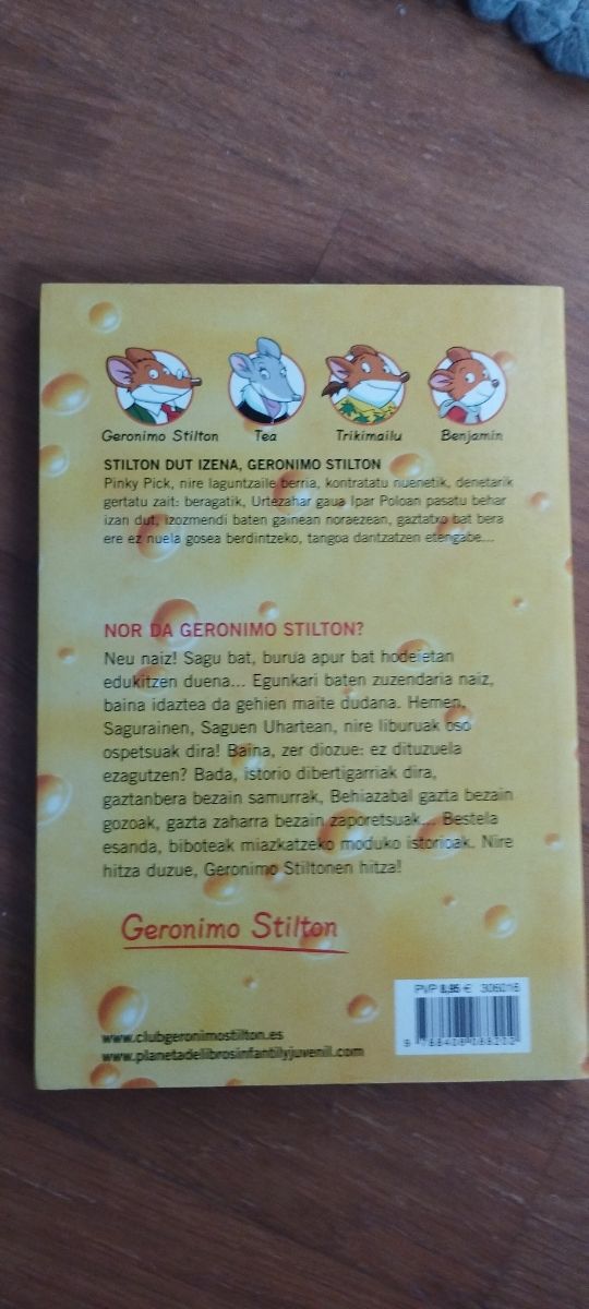 Stilton dut izena, Geronimo Stilton: Geronimo S...
