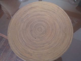 Lore de 3 artículos Cesta esparto & hanobe madera