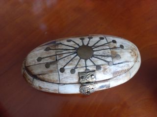 Cajas vintage de hueso