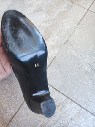 Zapatos baile flamenco niña - negros