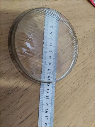 Cristal faro ciclomotor antiguo rieju p3