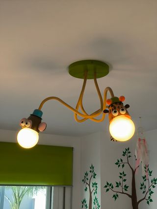 Lámpara infantil diseño animales