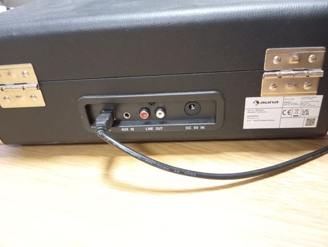 Tocadiscos Portátil Nostalgy Maletín Vintage