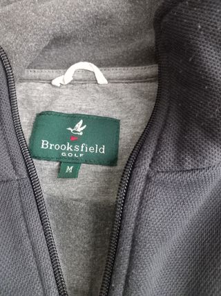 Felpa Brooksfield nera ragazzo.