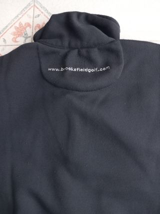 Felpa Brooksfield nera ragazzo.