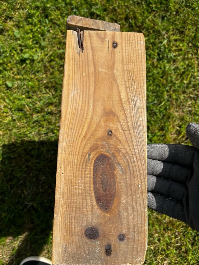 Tabla Lavar Antigua de Madera