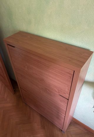 Zapatero 18 pares - Madera