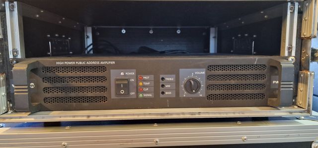 Amplificador Work PA5000 100v - Alta Potencia