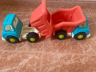 Lote camiones juguete grandes