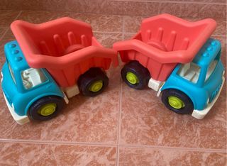 Lote camiones juguete grandes