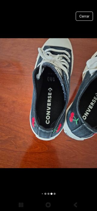 Converse negras - zapatillas