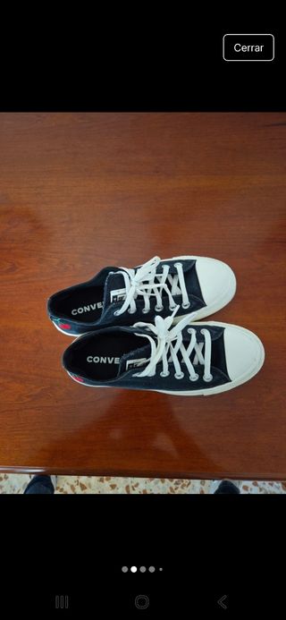 Converse negras - zapatillas
