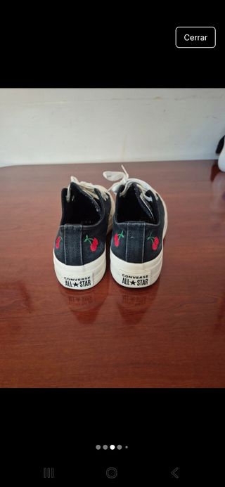 Converse negras - zapatillas