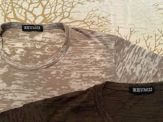 2 Magliette Rhum22 Uomo M Usato