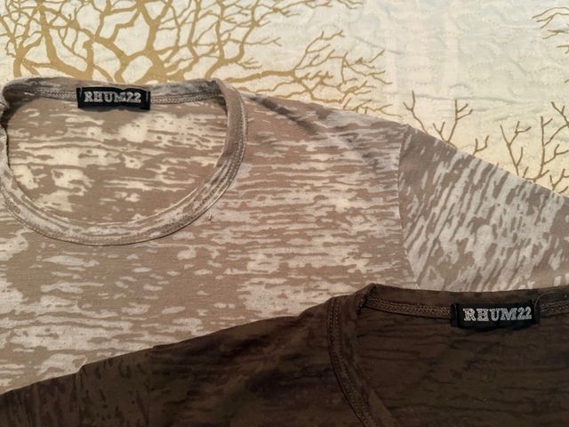 2 Magliette Rhum22 Uomo M Usato