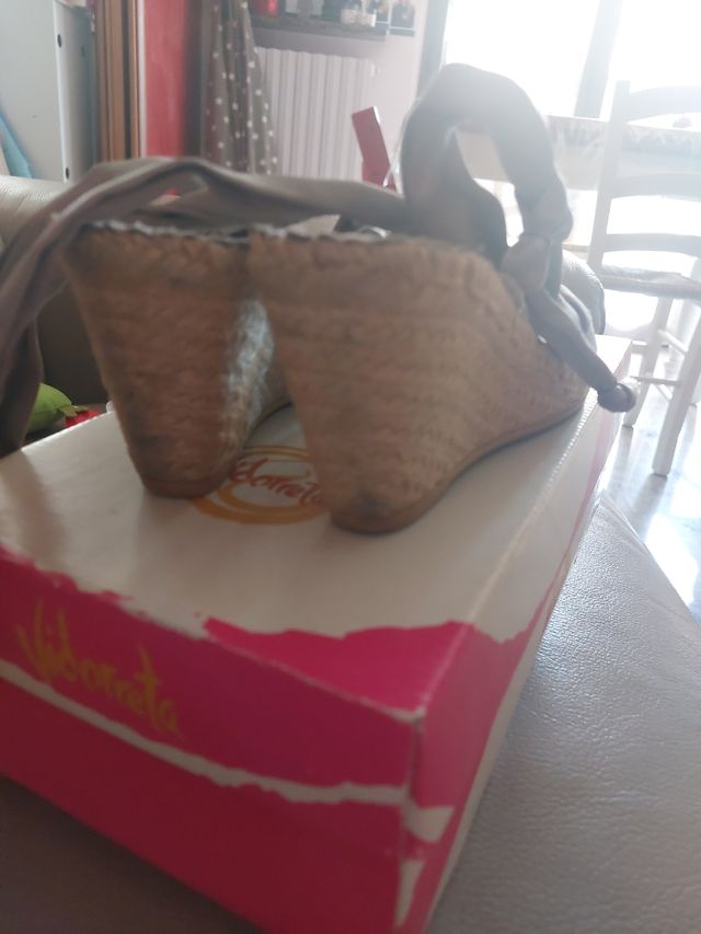 Sandali Vicomte, n. 36, grigio